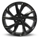 Purchase Top-Quality Nikko Gloss Black Wheel by RTX (18x8 45mm) pa2