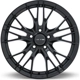 Purchase Top-Quality Vertex Satin Black Wheel by RTX (16x7 35mm) pa1