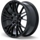 Purchase Top-Quality Vertex Satin Black Wheel by RTX (16x7 35mm) pa2