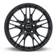 Purchase Top-Quality Vertex Satin Black Wheel by RTX (18x8 38mm) pa1