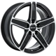 Purchase Top-Quality Frost Black Machined Wheel by RTX (17x7 42mm) pa1