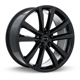 Purchase Top-Quality Whitley Gloss Black Wheel by RTX (18x8 35mm) pa1