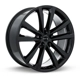 Purchase Top-Quality Whitley Gloss Black Wheel by RTX (19x8.5 38mm) pa1