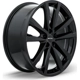 Purchase Top-Quality Whitley Gloss Black Wheel by RTX (20x8.5 38mm) pa3