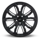 Purchase Top-Quality Black Widow Satin Black Wheel by RTX (16x7 40mm) pa3