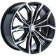 Purchase Top-Quality Black Widow Black Machined Wheel by RTX (16x7 35mm) pa1