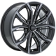 Purchase Top-Quality Black Widow Black Machined Grey Wheel by RTX (18x8 40mm) pa1