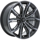 Purchase Top-Quality Black Widow Black Machined Grey Wheel by RTX (18x8 35mm) pa1