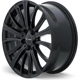 Purchase Top-Quality Network Satin Black Wheel by RTX (20x8.5 38mm) pa2