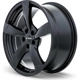 Purchase Top-Quality RS II Gloss Black Wheel by RTX (19x8.5 25mm) pa3