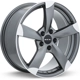 Purchase Top-Quality RS II Satin Gunmetal Machined Wheel by RTX (17x7.5 45mm) pa1