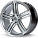 Purchase Top-Quality Bavaria II Hyper Silver Wheel by RTX (18x8 35mm) pa2