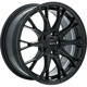 Purchase Top-Quality Concorde Satin Black Wheel by RTX (18x8 38mm) pa1