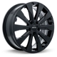 Purchase Top-Quality Estate Satin Black Wheel by RTX (17x7 48mm) pa1
