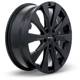 Purchase Top-Quality Estate Satin Black Wheel by RTX (17x7 48mm) pa3