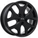 Purchase Top-Quality Ulsan Satin Black Wheel by RTX (17x7 38mm) pa1