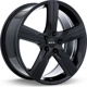 Purchase Top-Quality Lund Satin Black Wheel by RTX (19x8 38mm) pa1