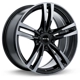 Purchase Top-Quality Graz Black Machined Grey Wheel by RTX (19x8.5 35mm) pa3