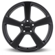 Purchase Top-Quality Multi Satin Black Wheel by RTX (17x7 42mm) pa3