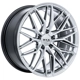 Purchase Top-Quality SW20 Silver with Machined Face Wheel by RTX (18x8.5 45mm) pa1