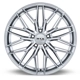 Purchase Top-Quality SW20 Silver with Machined Face Wheel by RTX (18x8.5 45mm) pa3