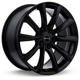Purchase Top-Quality Alto Gloss Black Wheel by RTX (20x8.5 35mm) pa1