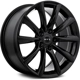 Purchase Top-Quality Alto Gloss Black Wheel by RTX (19x8.5 35mm) pa1