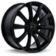 Purchase Top-Quality Alto Gloss Black Wheel by RTX (19x8.5 35mm) pa1