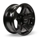 Purchase Top-Quality Courier Gloss Black Wheel by RTX (16x7 30mm) pa3