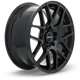 Purchase Top-Quality Envy Gloss Black Wheel by RTX (18x8 38mm) pa1