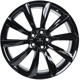 Purchase Top-Quality Envy Gloss Black Wheel by RTX (20x8.5 38mm) pa1