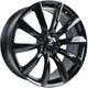 Purchase Top-Quality Envy Gloss Black Wheel by RTX (20x8.5 38mm) pa3