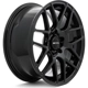 Purchase Top-Quality Envy Gloss Black Wheel by RTX (20x8.5 38mm) pa5