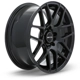 Purchase Top-Quality Envy Gloss Black Wheel by RTX (17x7.5 38mm) pa2
