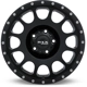 Purchase Top-Quality Baja Satin Black with Milled Rivets Wheel by RTX (18x9 10mm) pa2