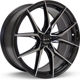Purchase Top-Quality Slick Black Machined Wheel by RTX (19x8.5 42mm) pa1