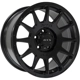 Purchase Top-Quality Mini Baja Satin Black Wheel by RTX (17x8.5 35mm) pa1