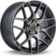 Purchase Top-Quality Envy Black Machined Tinted Bronze Wheel by RTX (17x7.5 38mm) pa2