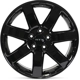 Purchase Top-Quality Nagano Gloss Black Wheel by RTX (17x7.5 45mm) pa2