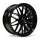 Purchase Top-Quality SW20 Gloss Black Wheel by RTX (18x8.5 45mm) pa2