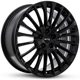 Purchase Top-Quality Borna Gloss Black Wheel by RTX (20x8.5 35mm) pa3