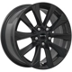 Purchase Top-Quality Noda Gloss Black Wheel by RTX (17x7.5 40mm) pa1