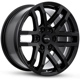 Purchase Top-Quality Oak Gloss Black Wheel by RTX (18x9 30mm) pa1