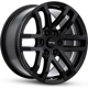Purchase Top-Quality Oak Gloss Black Wheel by RTX (20x9 30mm) pa1
