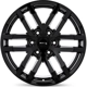 Purchase Top-Quality Oak Gloss Black Wheel by RTX (20x9 30mm) pa2