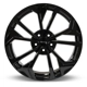 Purchase Top-Quality Asan Gloss Black Wheel by RTX (18x7.5 40mm) pa2