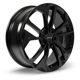 Purchase Top-Quality Asan Gloss Black Wheel by RTX (18x7.5 40mm) pa3