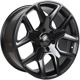 Purchase Top-Quality Dallas Satin Black Wheel by RTX (18x8 18mm) pa1