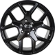 Purchase Top-Quality Dallas Satin Black Wheel by RTX (18x8 18mm) pa2