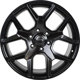 Purchase Top-Quality Dallas Satin Black Wheel by RTX (20x9 18mm) pa1